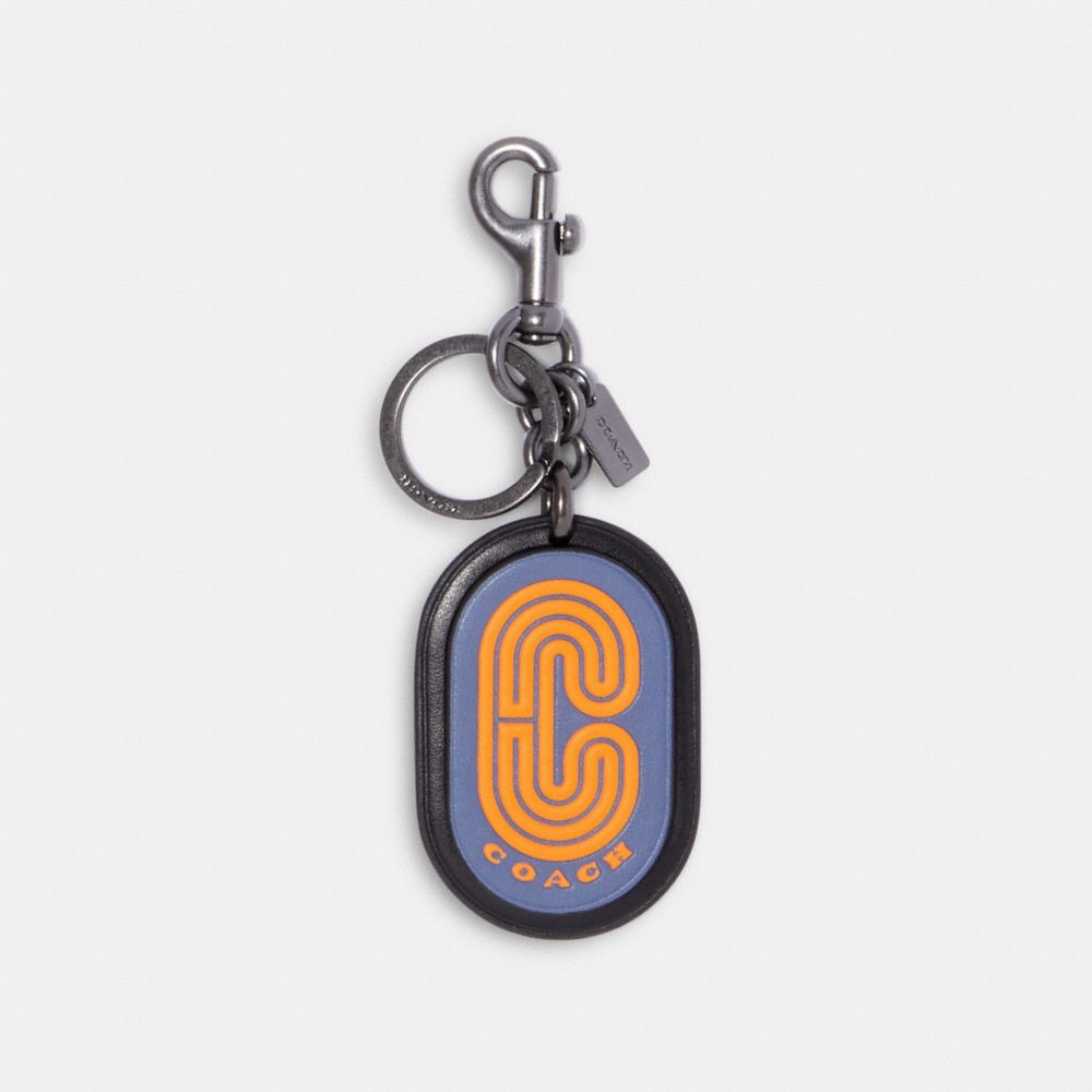 COACH PATCH KEY FOB - 91314 - QB/ADMIRAL CLEMENTINE