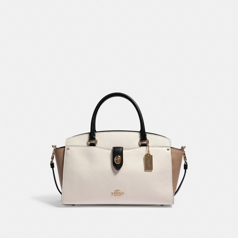 COACH 91387 BRIE CARRYALL IN COLORBLOCK IM/CHALK MULTI