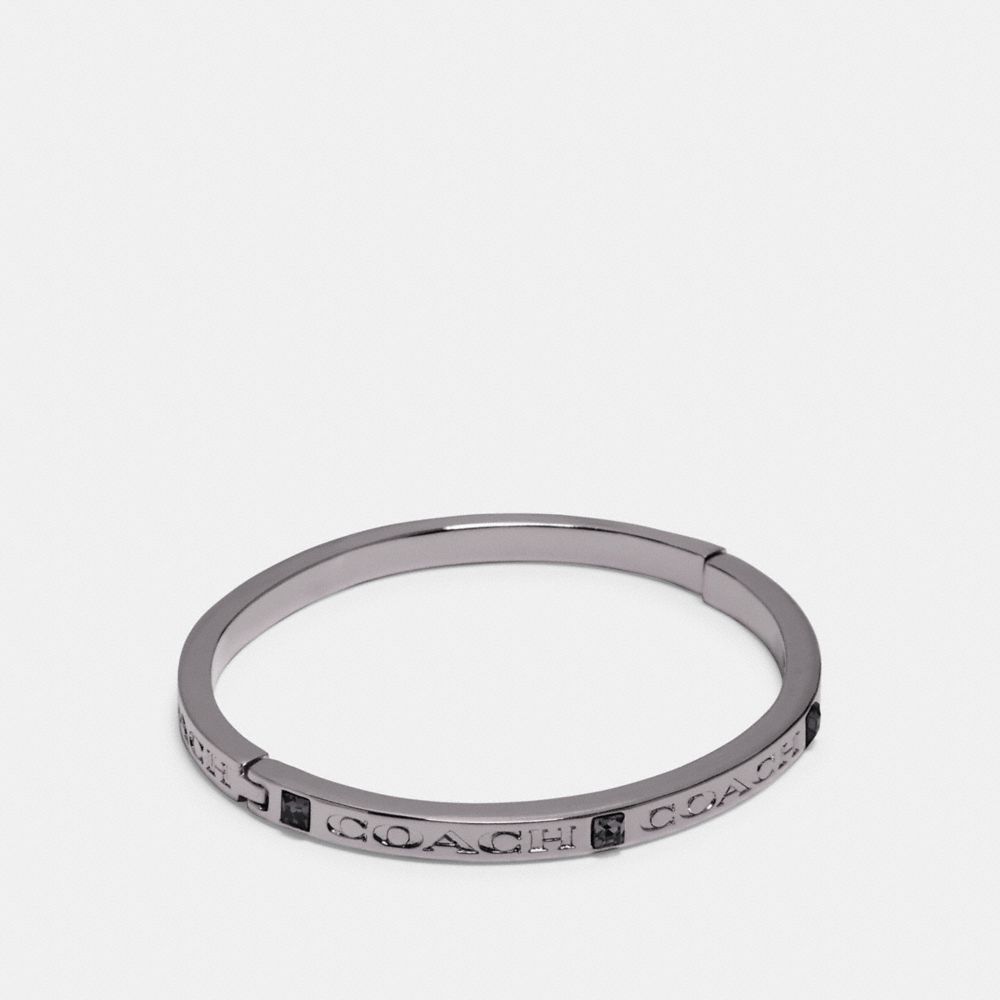 COACH 91410 - COACH STONE BANGLE SILVER