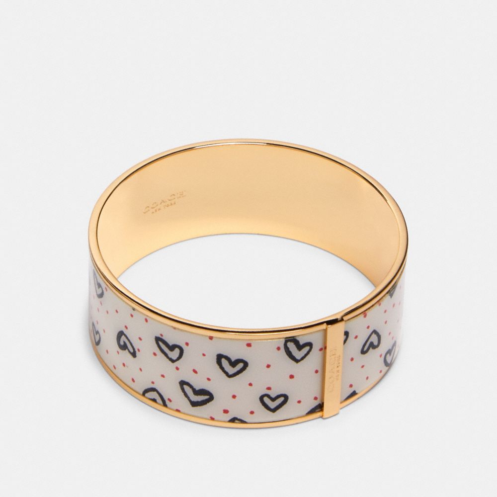 CRAYON HEARTS BANGLE - 91412 - CHALK MULTI