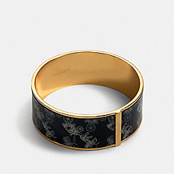 HORSE AND CARRIAGE BANGLE - BLUE MULTI - COACH 91414