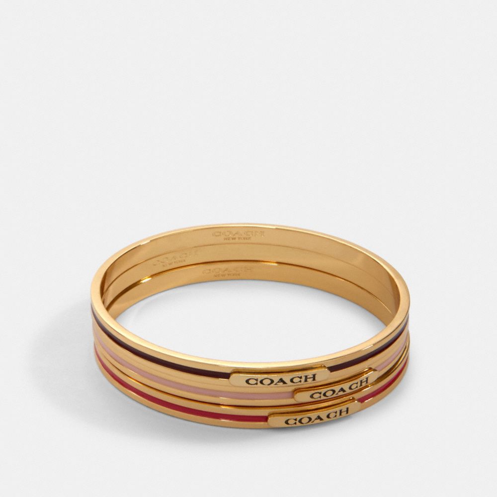 COACH 91448 COACH BANGLE SET MULTICOLOR