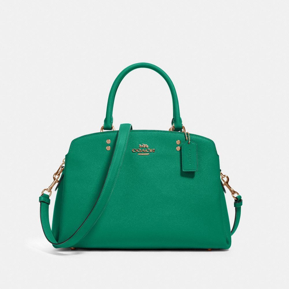 COACH 91493 Lillie Carryall IM/BRIGHT JADE