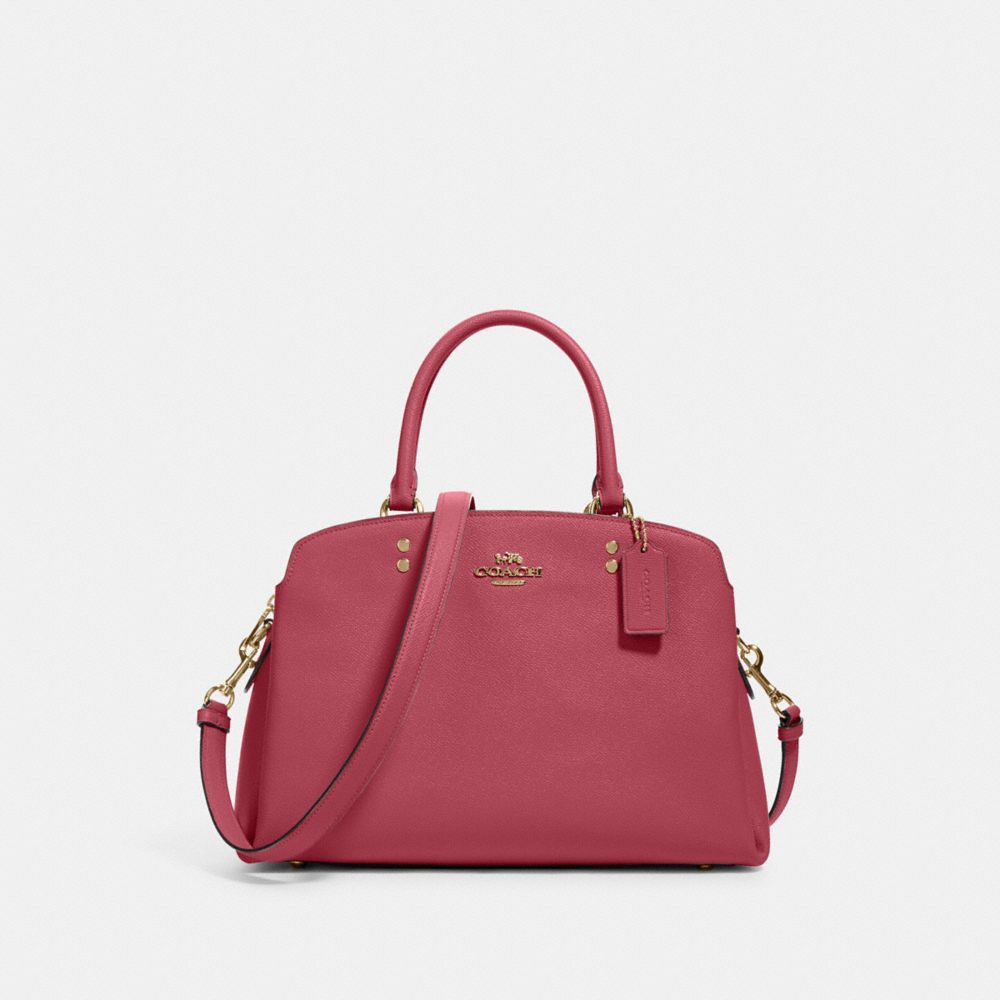 COACH 91493 Lillie Carryall GOLD/ROUGE