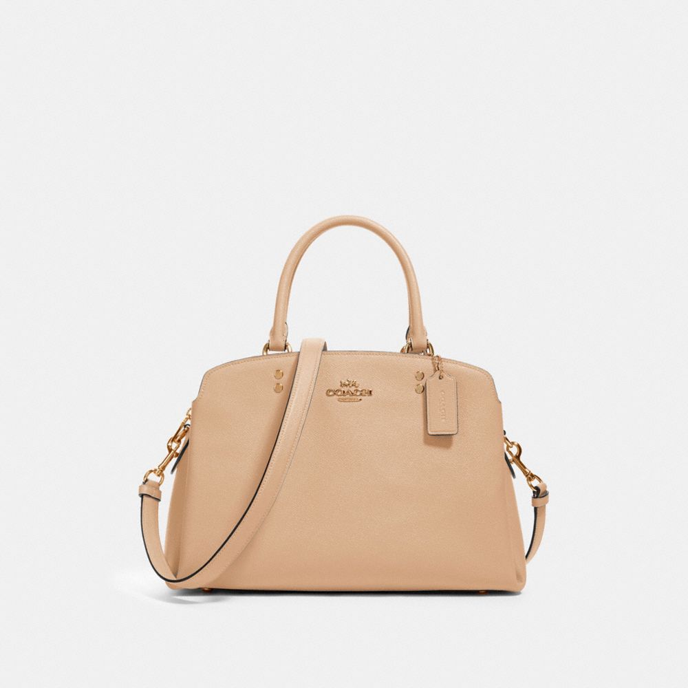 LILLIE CARRYALL - IM/TAUPE - COACH 91493