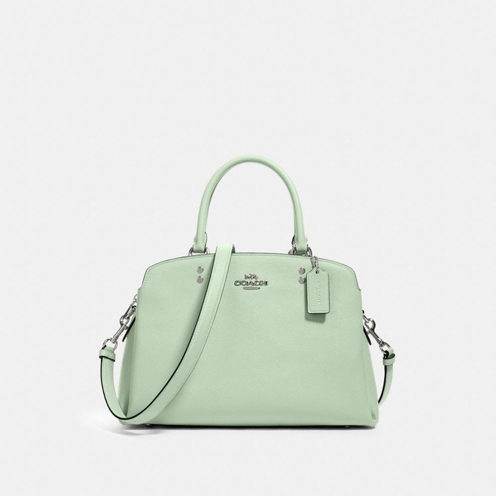 LILLIE CARRYALL - SV/PALE GREEN - COACH 91493