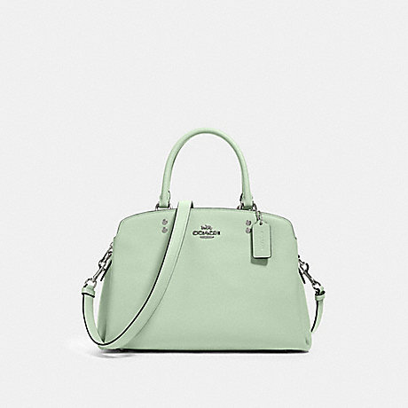COACH LILLIE CARRYALL - SV/PALE GREEN - 91493
