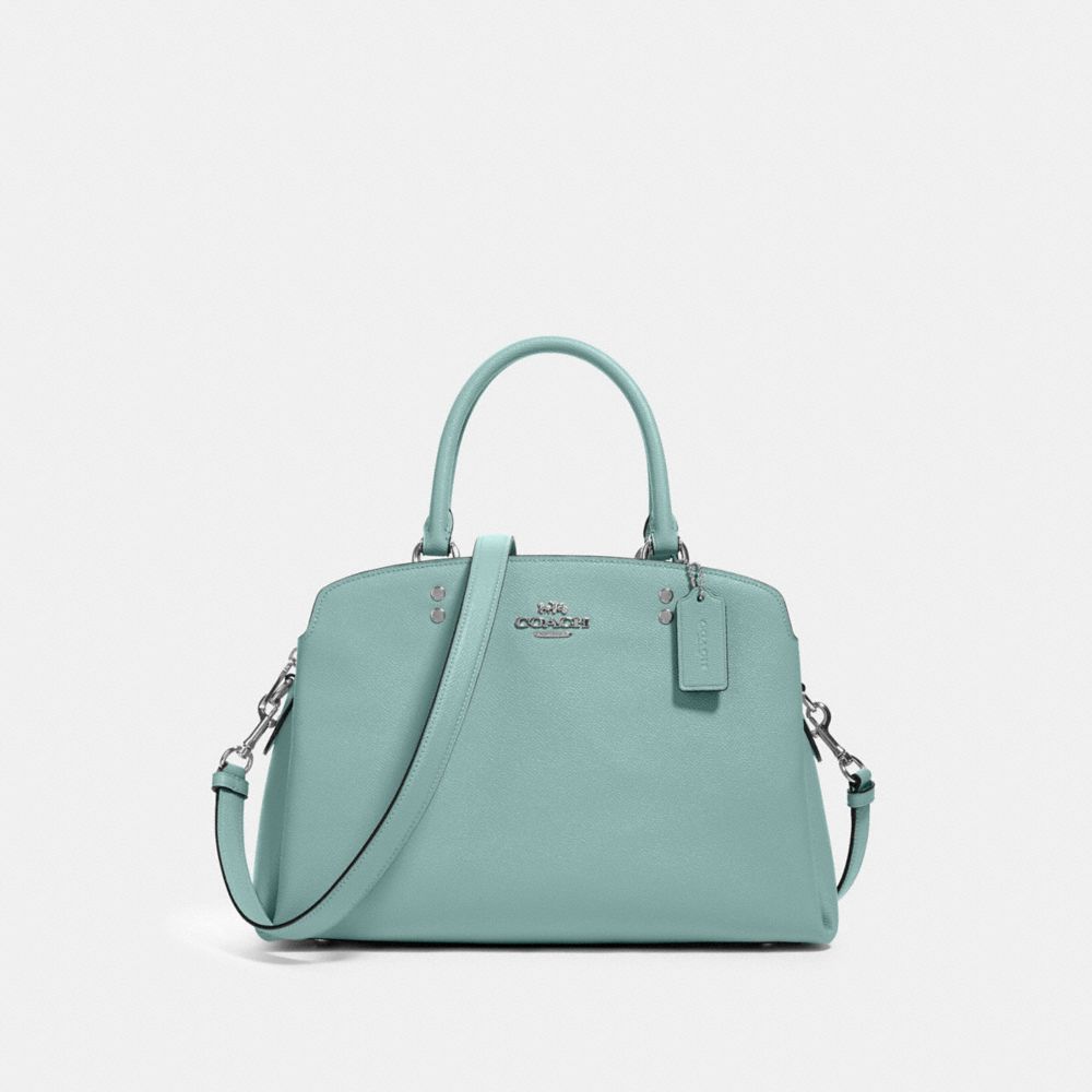 Lillie Carryall - LIGHT TEAL/SILVER - COACH 91493