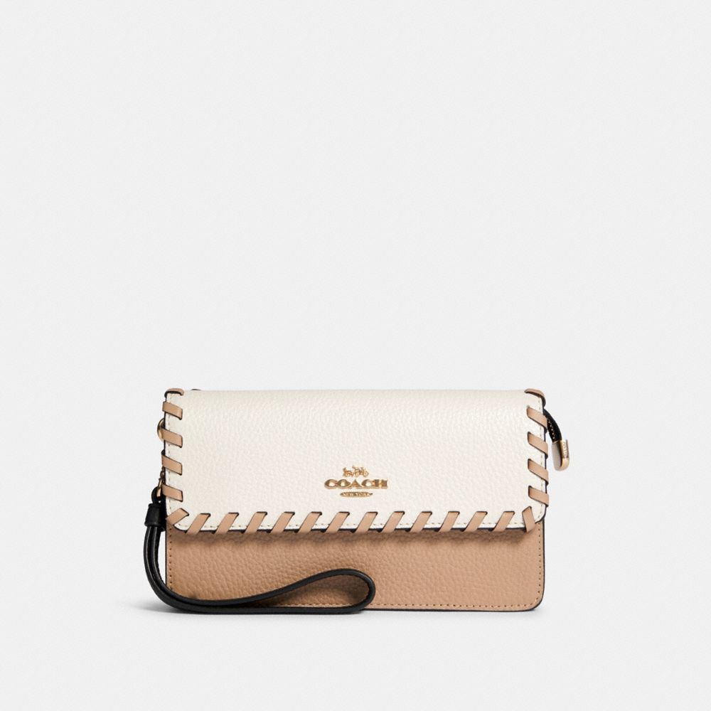 FOLODVER WRISTLET WITH WHIPSTITCH - IM/CHALK MULTI - COACH 91551