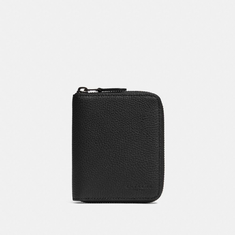 MEDIUM ZIP AROUND WALLET - 91632 - QB/BLACK