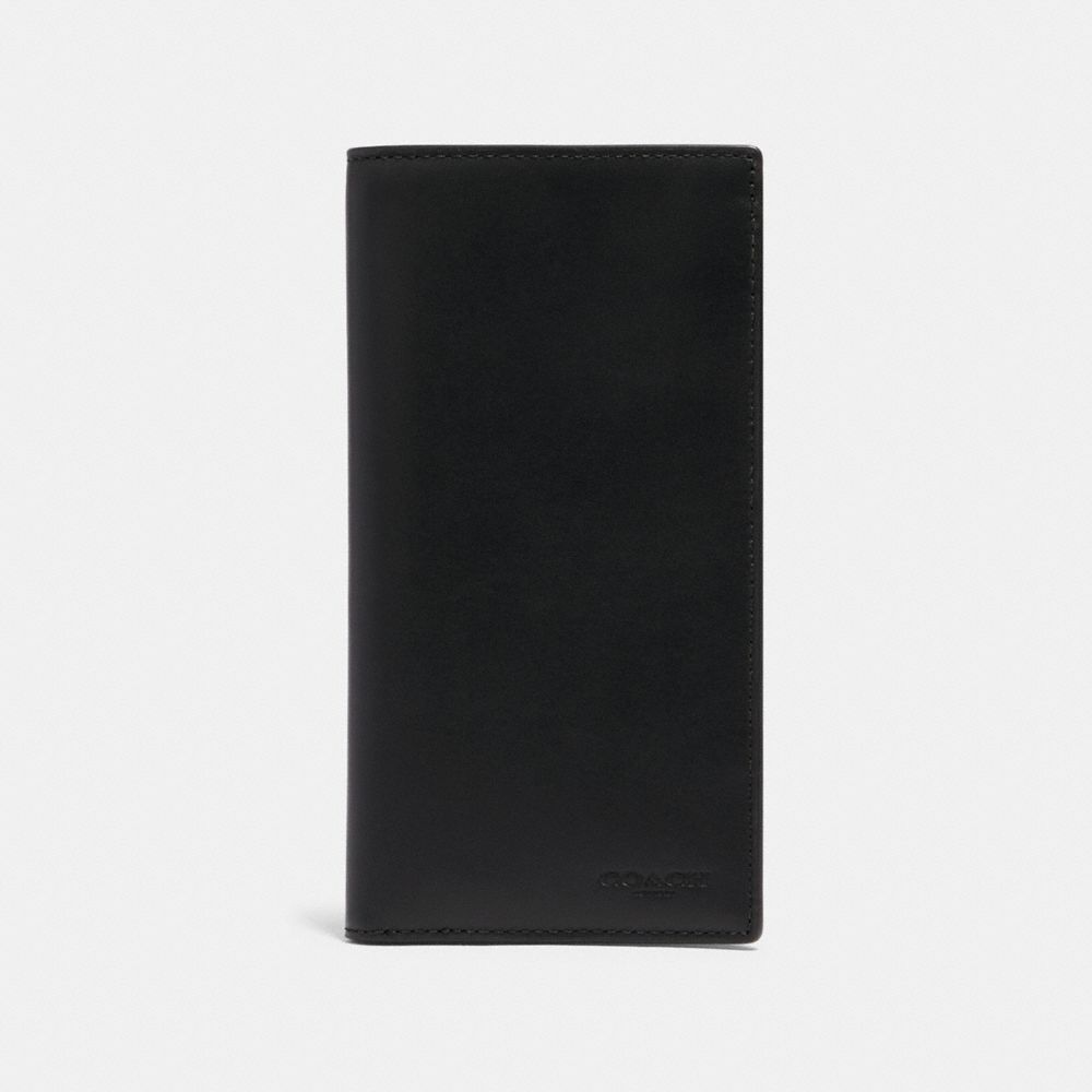 COACH 91662 - SLIM PASSPORT WALLET QB/BLACK