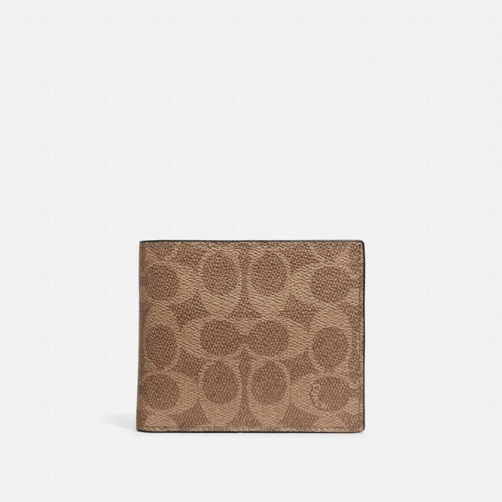 3-IN-1 WALLET IN SIGNATURE CANVAS