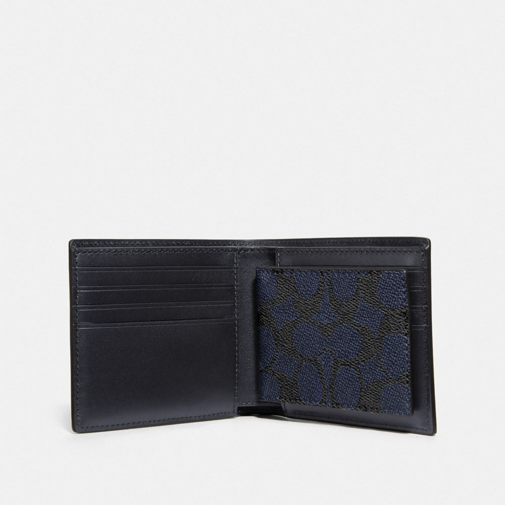 3-IN-1 WALLET IN SIGNATURE CANVAS