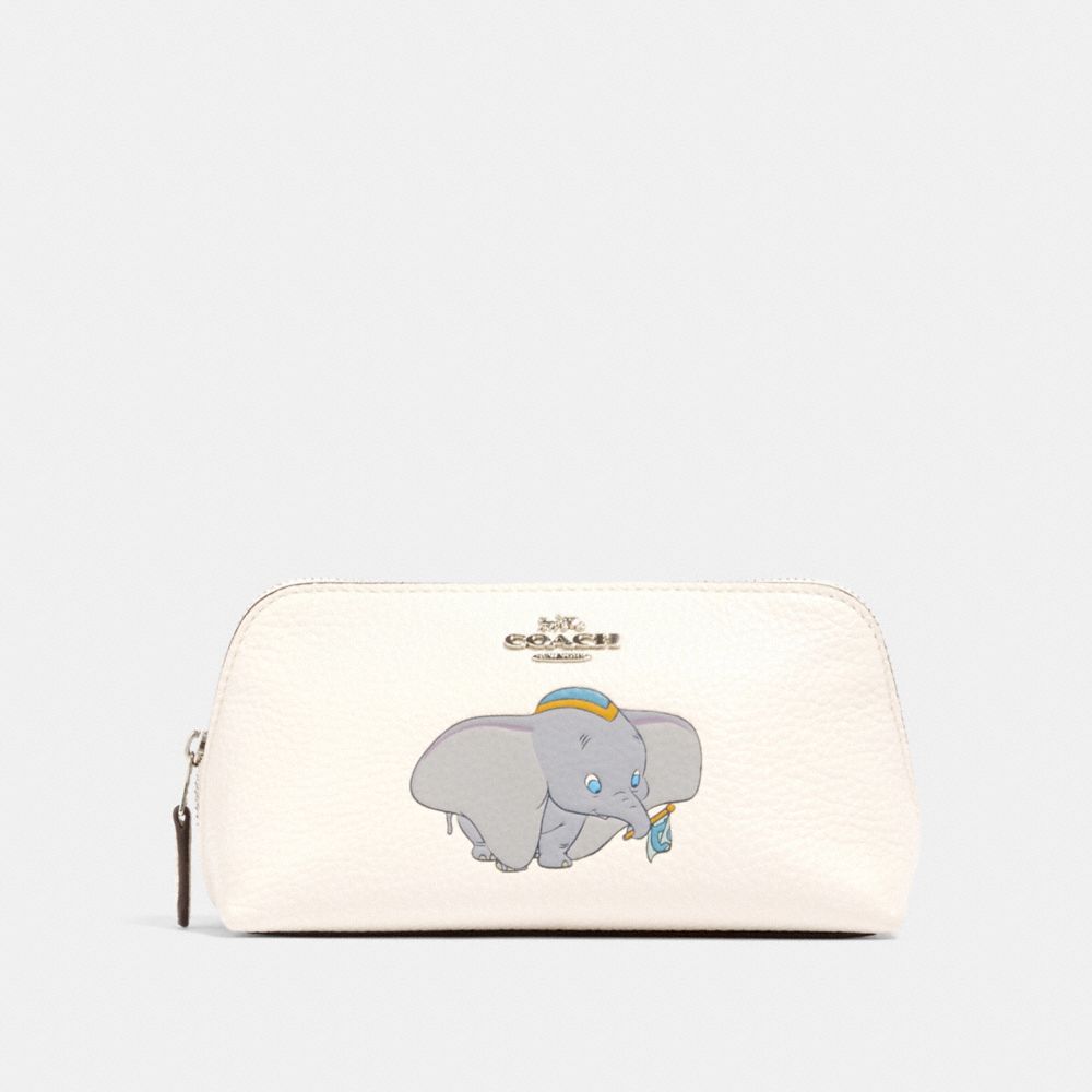 COACH 91784 Disney X Coach Cosmetic Case 17 With Dumbo SV/CHALK