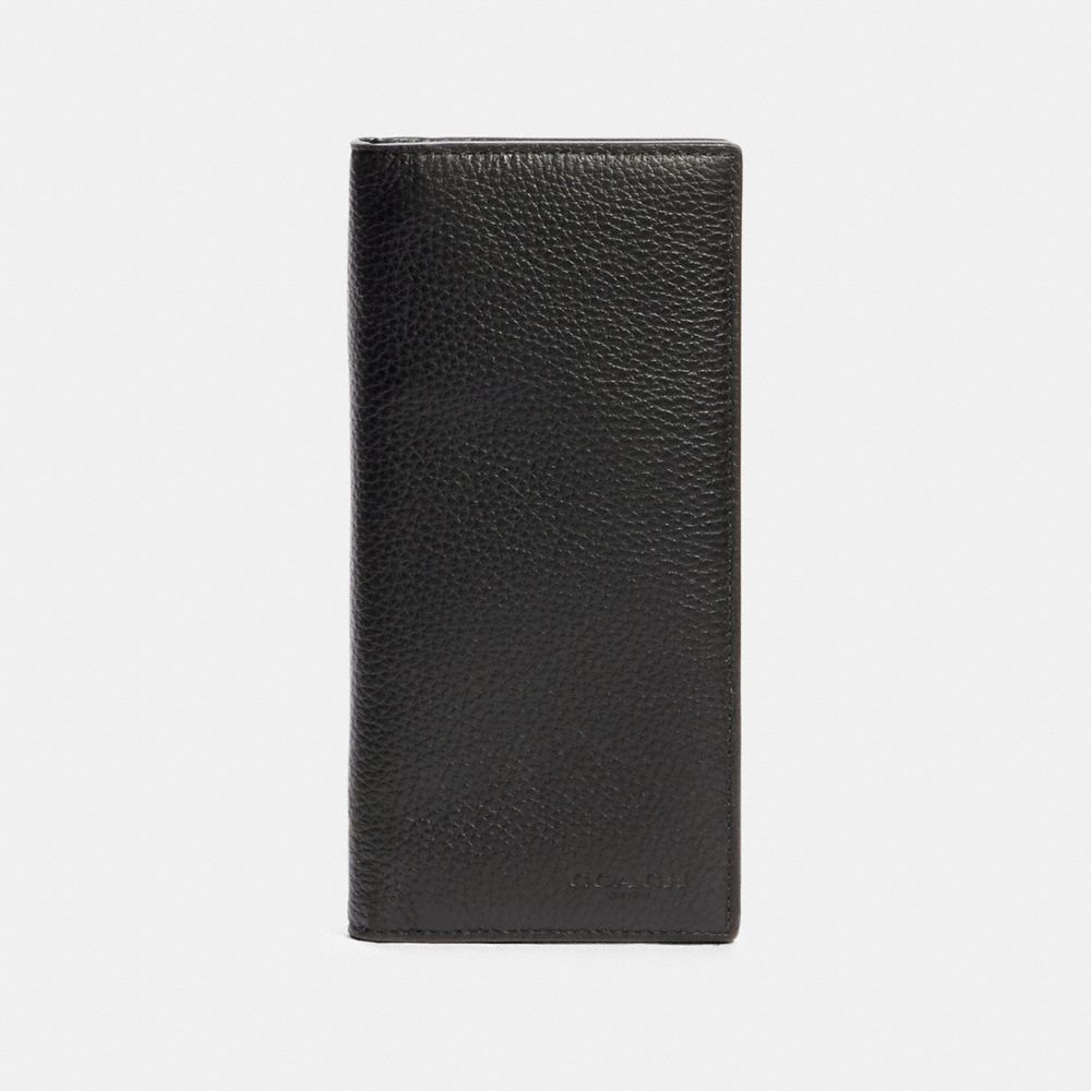 COACH 91807 Breast Pocket Wallet QB/BLACK