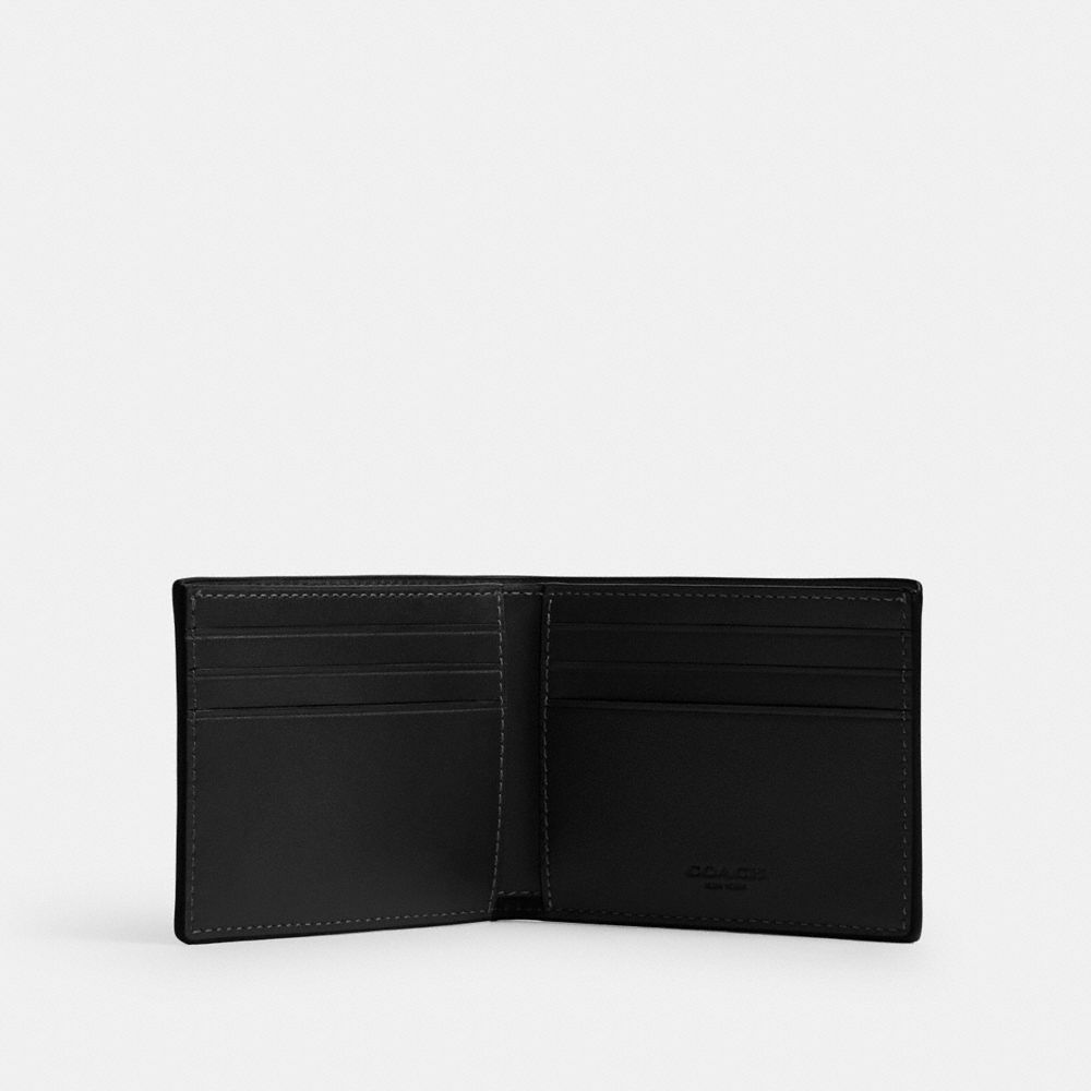 SLIM BILLFOLD WALLET IN SIGNATURE CANVAS