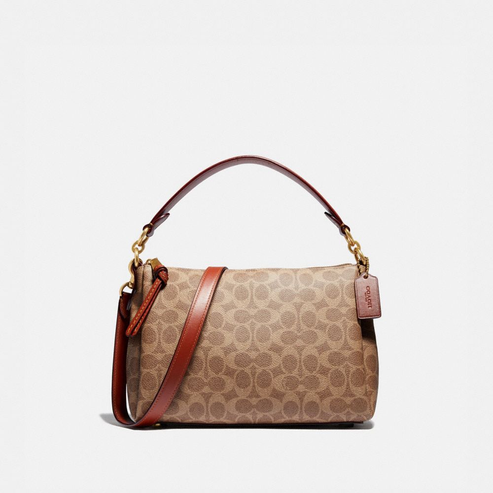 COACH本革ショルダーバッグ