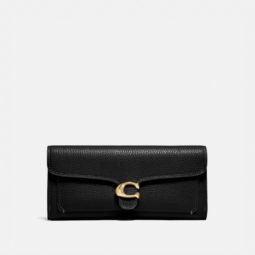 COACH TABBY LONG WALLET - B4/BLACK - 93983