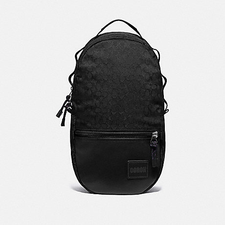 COACH® Pacer Backpack In Signature Canvas With Coach Patch | lupon.gov.ph