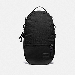 Reversible Pacer Backpack In Signature Cordura® Fabric With Camouflage Apple Print And Coach Patch - BLACK COPPER/BLACK MULTI - COACH 947