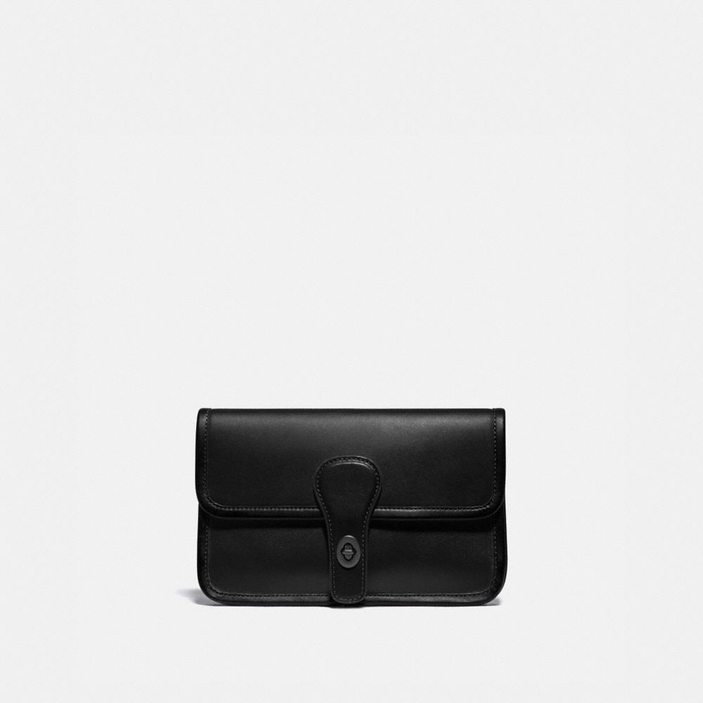 Turnlock Tab Belt Bag - BLACK COPPER/BLACK - COACH 963