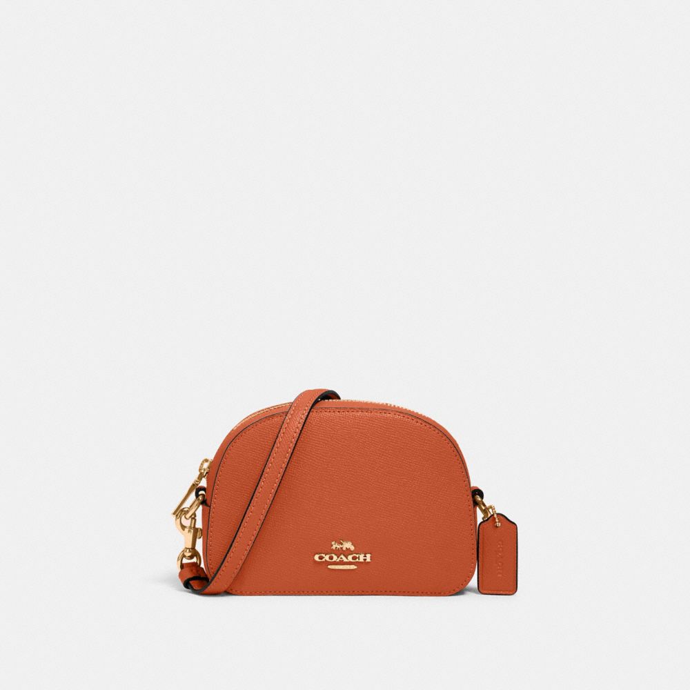 COACH Mini Serena Crossbody - GOLD/GINGER - 97561