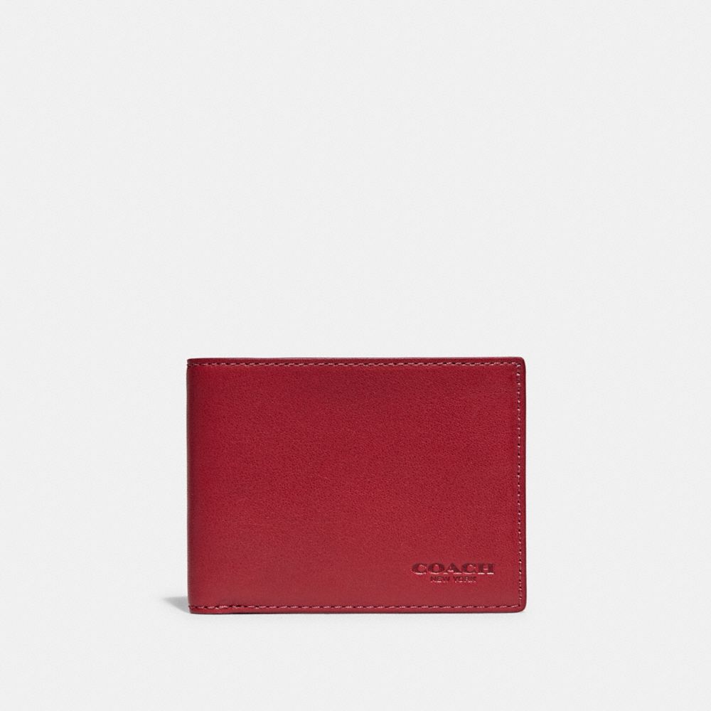 Slim Billfold Wallet - 97737 - Brick Red