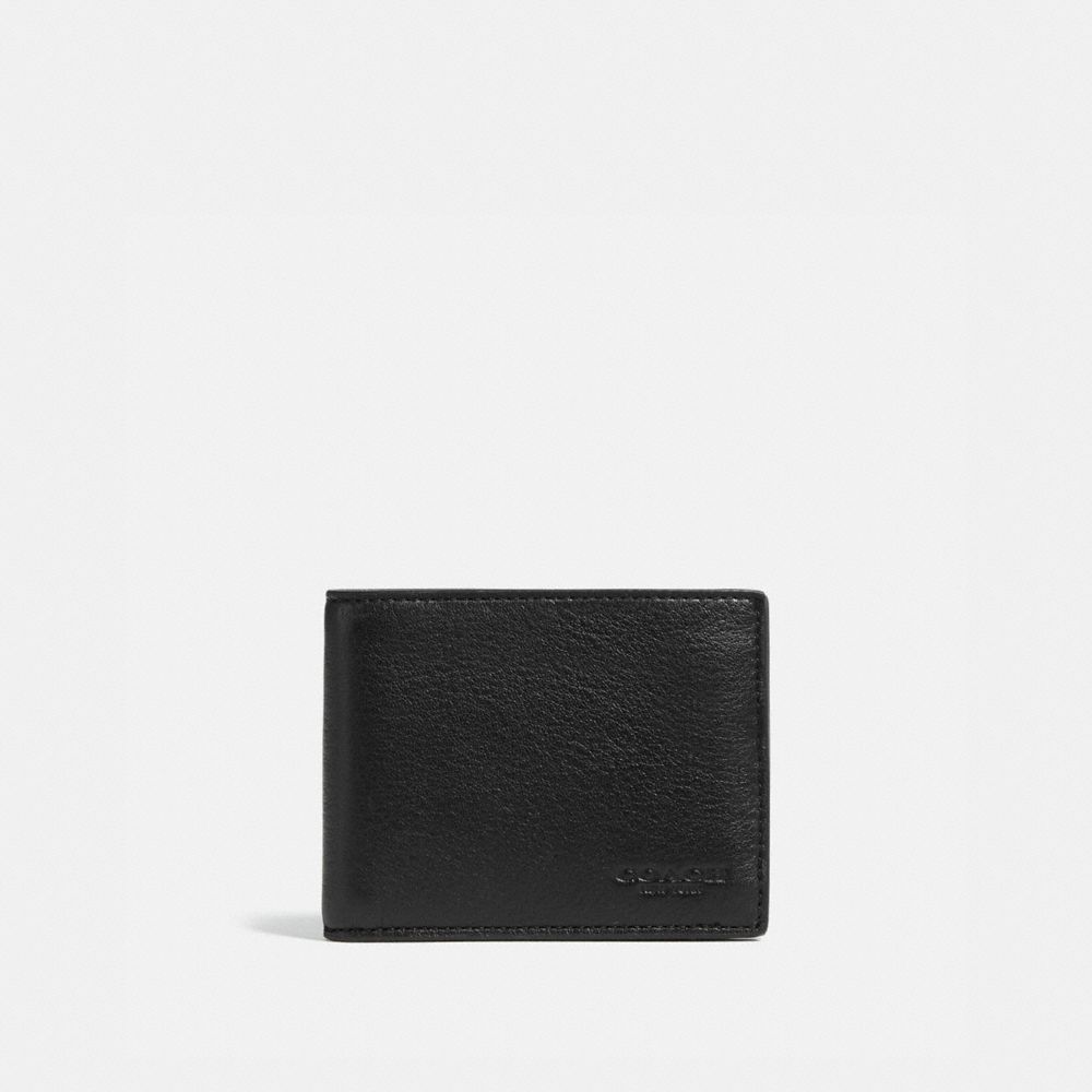 97737 - Slim Billfold Wallet Black