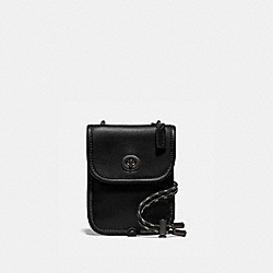 COACH Turnlock Pouch 10 - BLACK - 97783