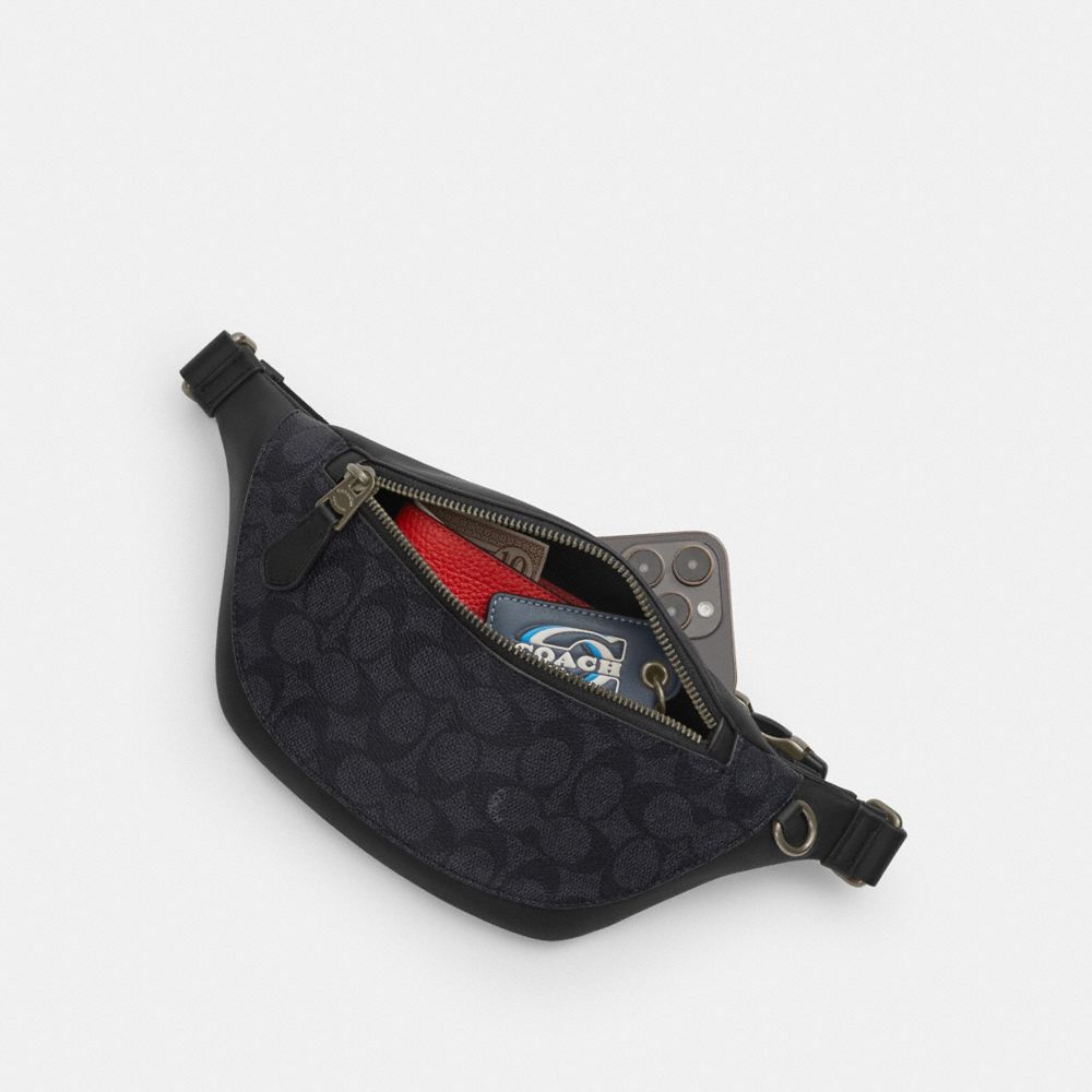 Warren Mini Belt Bag In Signature Canvas | Coach Australia