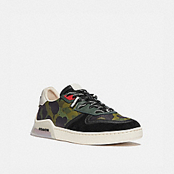 Citysole Court Sneaker With Camo Print - WILDBEAST - COACH C0031