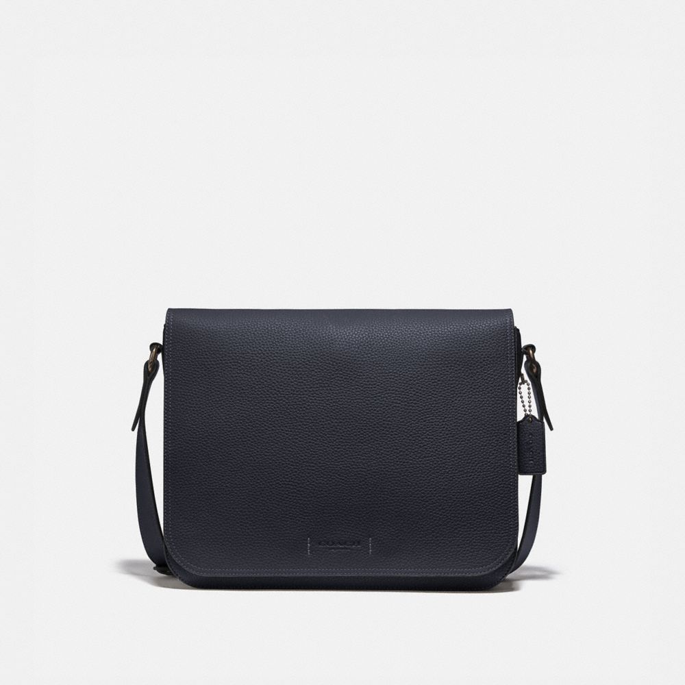 Gotham Messenger 34 - MIDNIGHT NAVY/BLACK COPPER - COACH C0242