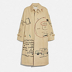 COACH C0357 Coach X Jean-michel Basquiat Coat BEIGE