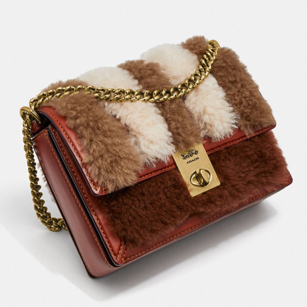 HUTTON SHOULDER BAG 18 WITH PATCHWORK