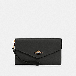 TRAVEL ENVELOPE WALLET - C0707 - IM/BLACK