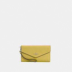 Travel Envelope Wallet - C0707 - Im/Chartreuse