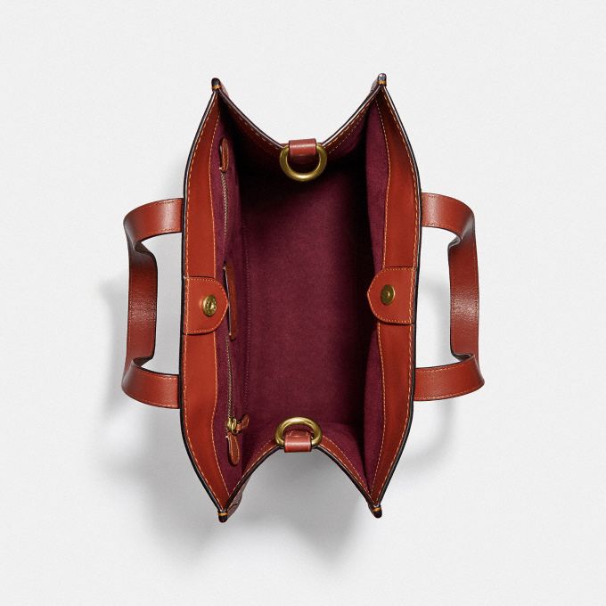 COACH Official Site Official page | FIELD TOTE IN SIGNATURE CANVAS ...