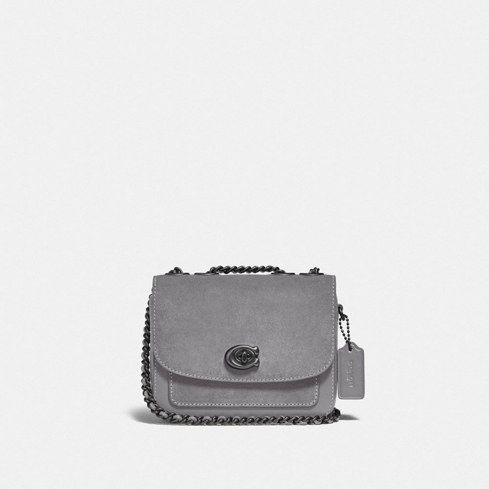 COACH C0801 - Madison Shoulder Bag 16 PEWTER/GRANITE