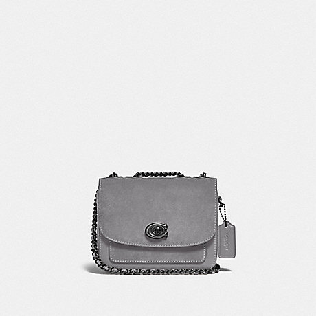 COACH C0801 Madison Shoulder Bag 16 PEWTER/GRANITE