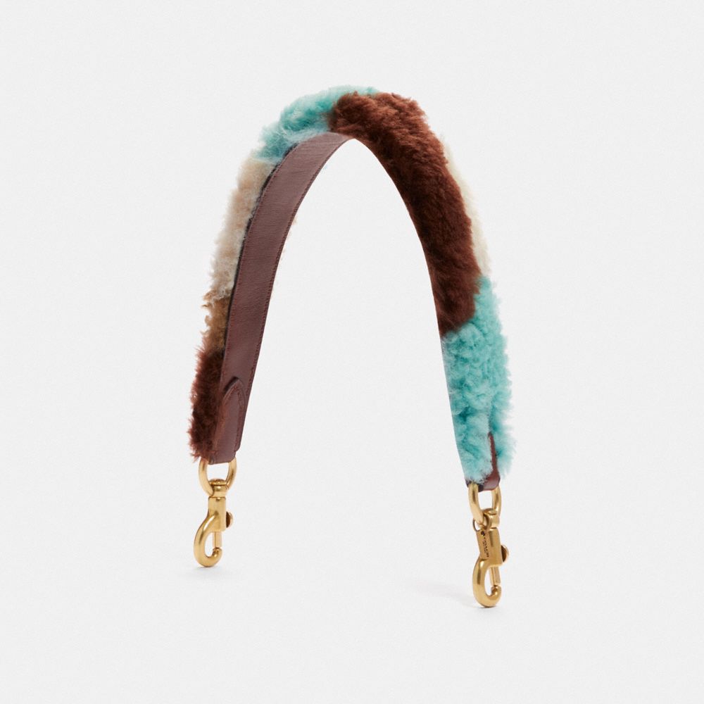 SHORT STRAP WITH PATCHWORK