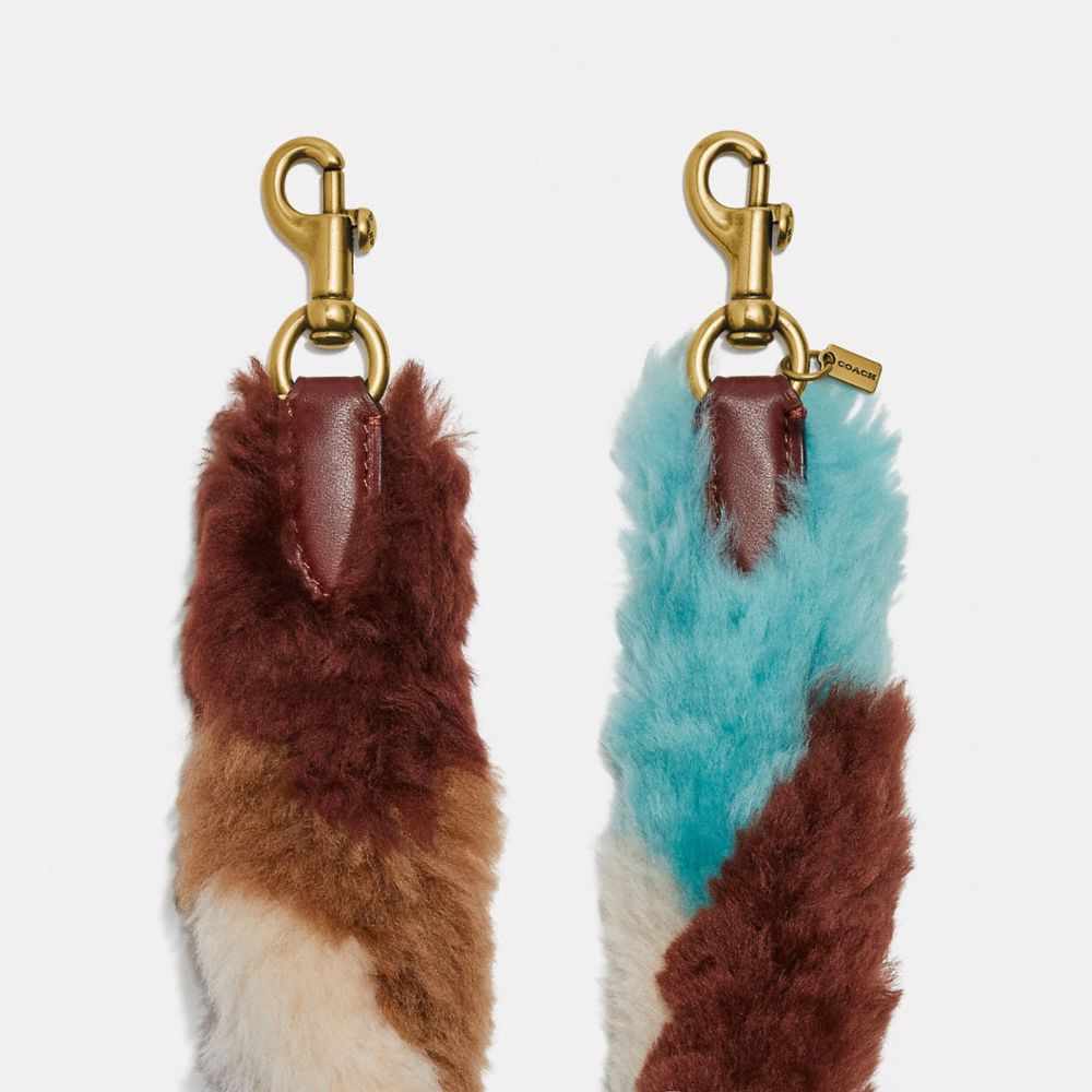 SHORT STRAP WITH PATCHWORK