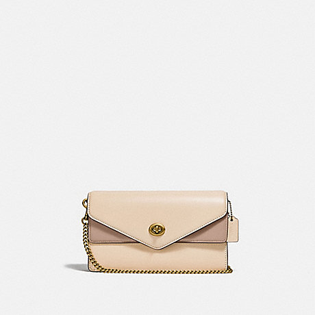 COACH C0836 Aster Crossbody In Colorblock BRASS/IVORY TAUPE MULTI