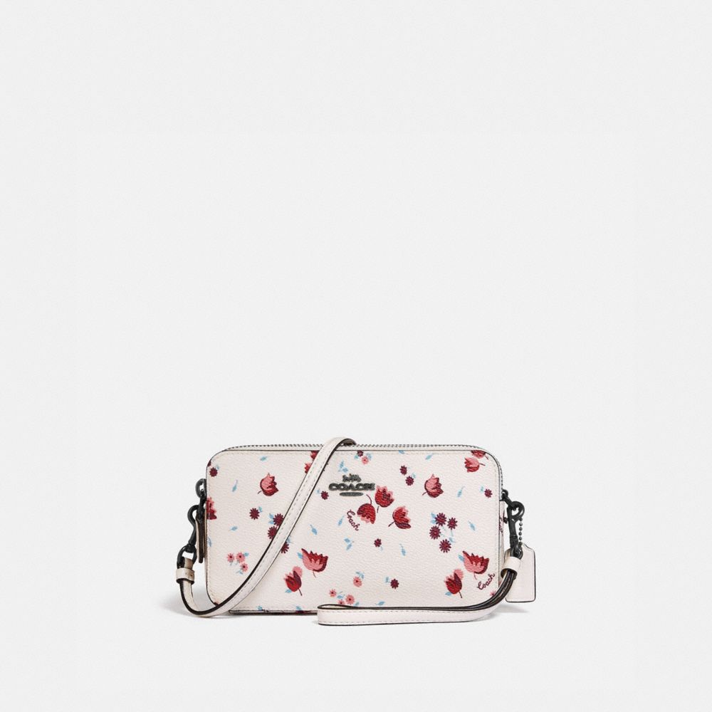 KIRA CROSSBODY WITH TULIP MEADOW PRINT - C0857 - V5/CHALK