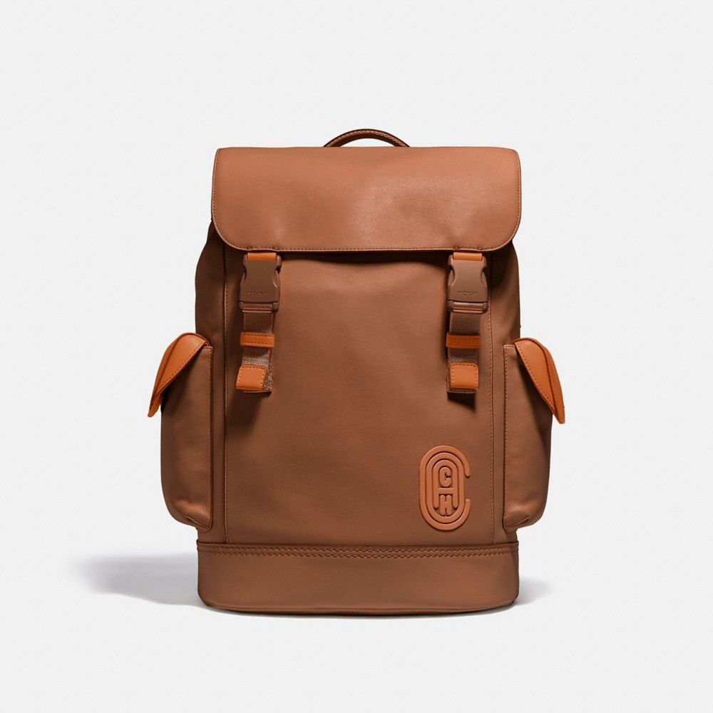 RIVINGTON BACKPACK - JI/DARK SADDLE/VINTAGE GINGER - COACH C0881