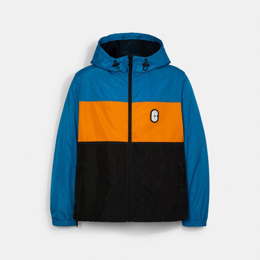 SIGNATURE WINDBREAKER - C0920 - CANARY/TEAL SIG C