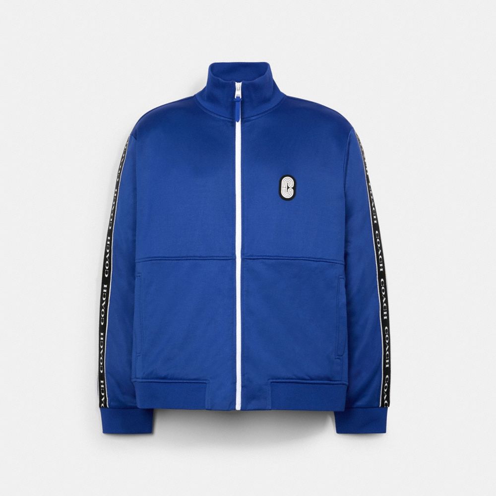 COACH TRACK JACKET - COBALT - C0932