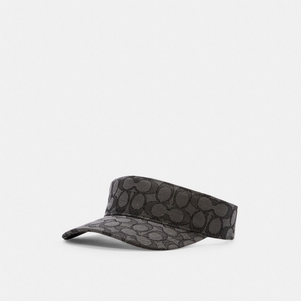 COACH C0976 SIGNATURE VISOR BLACK SIGNATURE