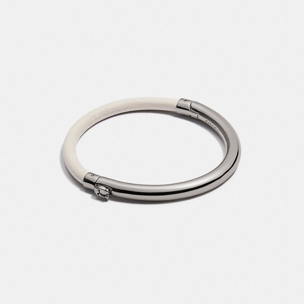 Signature Bangle - C1015 - SILVER/CHALK