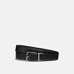 COACH C1040 Harness Buckle Cut To Size Reversible Belt, 32 Mm BLACK