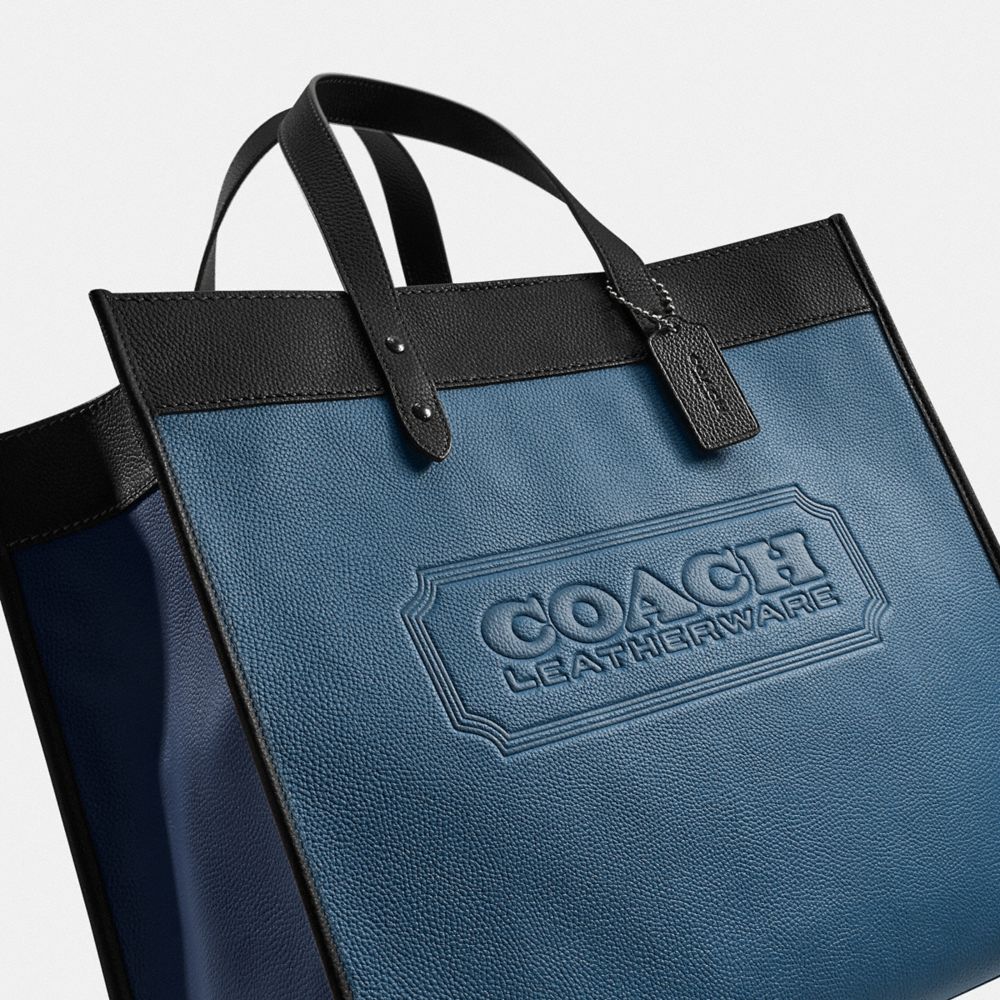 Field Tote 40 In Colorblock With Coach Badge